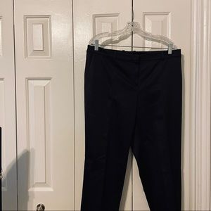 St. John Black silky polyester pants in size 12